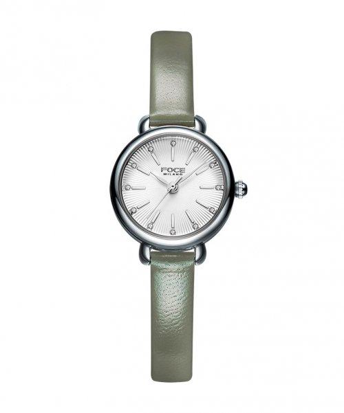 [FOCE LADY] FOCE LADY 23mm Women s Leather Watch FM1911L-WH FREE