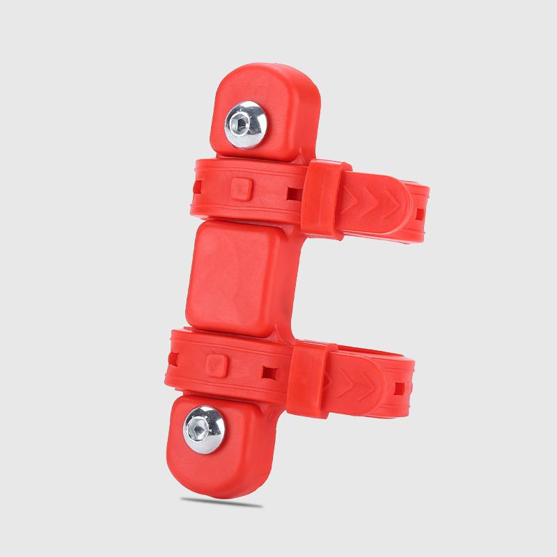 Adapter do mocowania bidonu na rowerze, żel silikonowy, opaska, pasek na koszyk Kettle Cage, sztyca, widelec, uchwyt montażowy na ramę