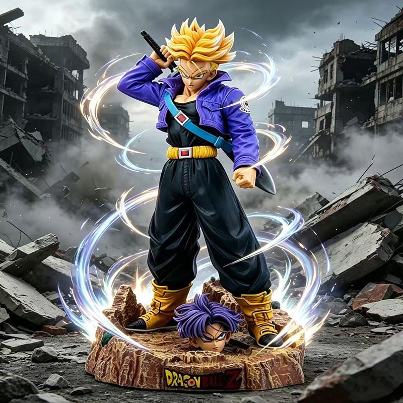 New Anime Figurine Dragon Ball Z Trunks Figure Super Saiyan Trunks Pvc Model Statue Collection Decoration Toys Gift