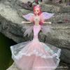 Diamond Tail Mermaid Princess Children Girls Birthday Gift Toy Doll Doll Aquarium Doll