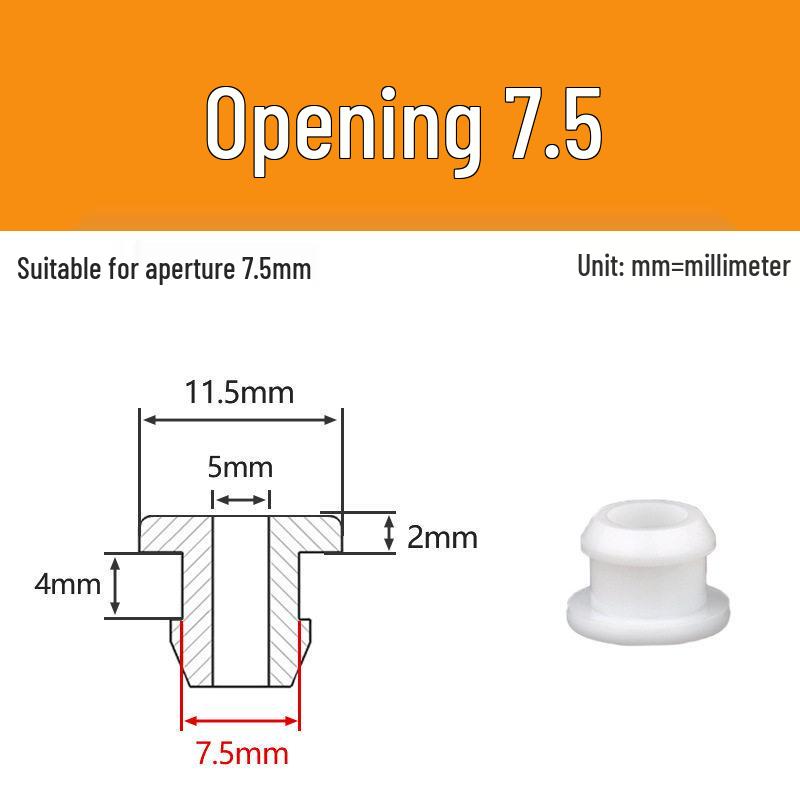 Anello passante protettore per cavi in silicone