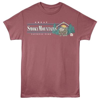 National Park Great Smoky Mountains Vintage Men's T Shirt