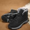 Fashion Winter Warm Snow Boots Outdoor Waterproof Plus Velvet Hiking Shoes for Men Fur Cold High Top Hombre Male Cotton Shoes