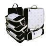 6PCS Mesh Visual Luggage Portable Packing Cubes Lightweight Suitcase Bag Compressed Travel Storage Organizer Set with Shoe Bag