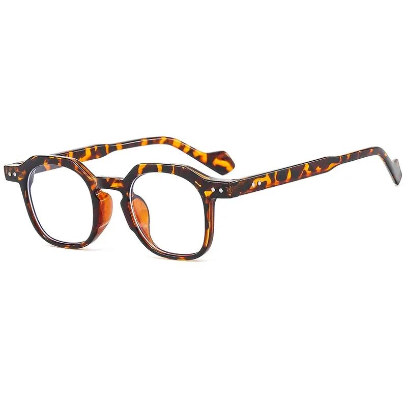 Retro Square Glasses Women Men Brand Fashion Vintage Eyeglasses Frame Male Clear Lens Unisex Outdoor Transparent Lens