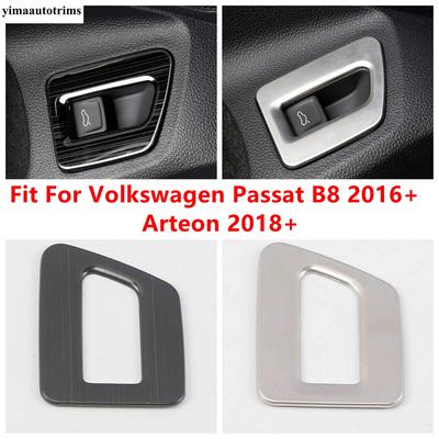 Auto Achterklep Kofferbak Schakelaar Knop Frame Cover Trim Accessoires Geschikt Voor Volkswagen Arteon 2018 - 2024 / Passat B8 2016 - 2018
