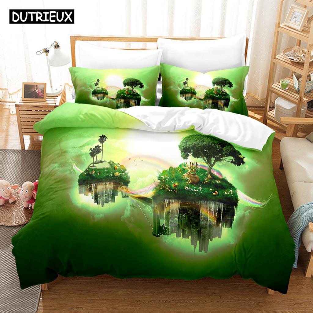3D Art Bedding Sets Duvet Cover With Pillowcase Twin Full Queen King Size Soft Bed Linen