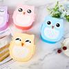 Cartoon Owl Shaped Lunch Box Bento Box Kids Portable Food Container Storage Box