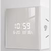Corner Wall Clock Silent Wall Clock Lounge Clock Easy Installation Versatile Multifunctional Living Room Clock for Office