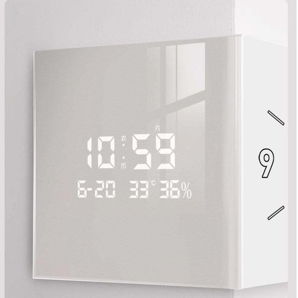 Corner Wall Clock Silent Wall Clock Lounge Clock Easy Installation Versatile Multifunctional Living Room Clock for Office