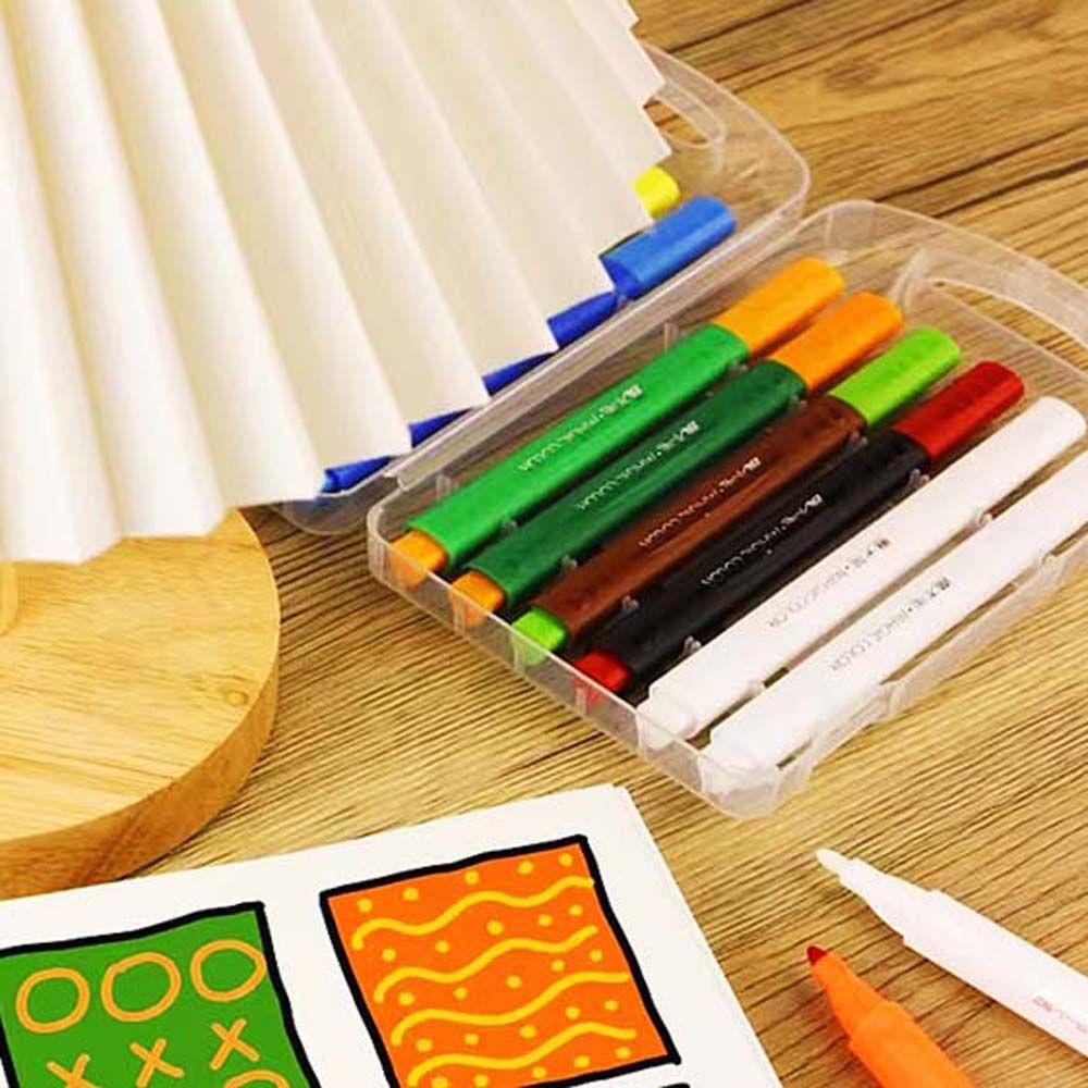 Supplies Drawing Office School Color Marker Pen Magic Highlighters Discolor Pen Water Color Pen