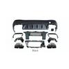 Mercedes-Benz X254 GLC To GLC63 AMG Rear Diffuser with Tubing for Bumper Accessories
