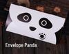 Adorable Animal Cartoon Greeting Card with Envelope - DIY Folding Thank You Card for Kids