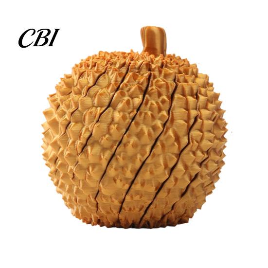 Compact Spiky Ball 3D Printed Toy, Stress Relief Mini Textured Ball, Small Massage Decompression Desk Toy for Home Office School Anxiety