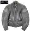 VANSON BLACK MANX SINGLE RIDER'S JACKET Jacket 42 blackUsed