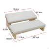 2 Pieces Manicure Armrest Hand Cushion Soft Special Tools Nail Handrest Stand