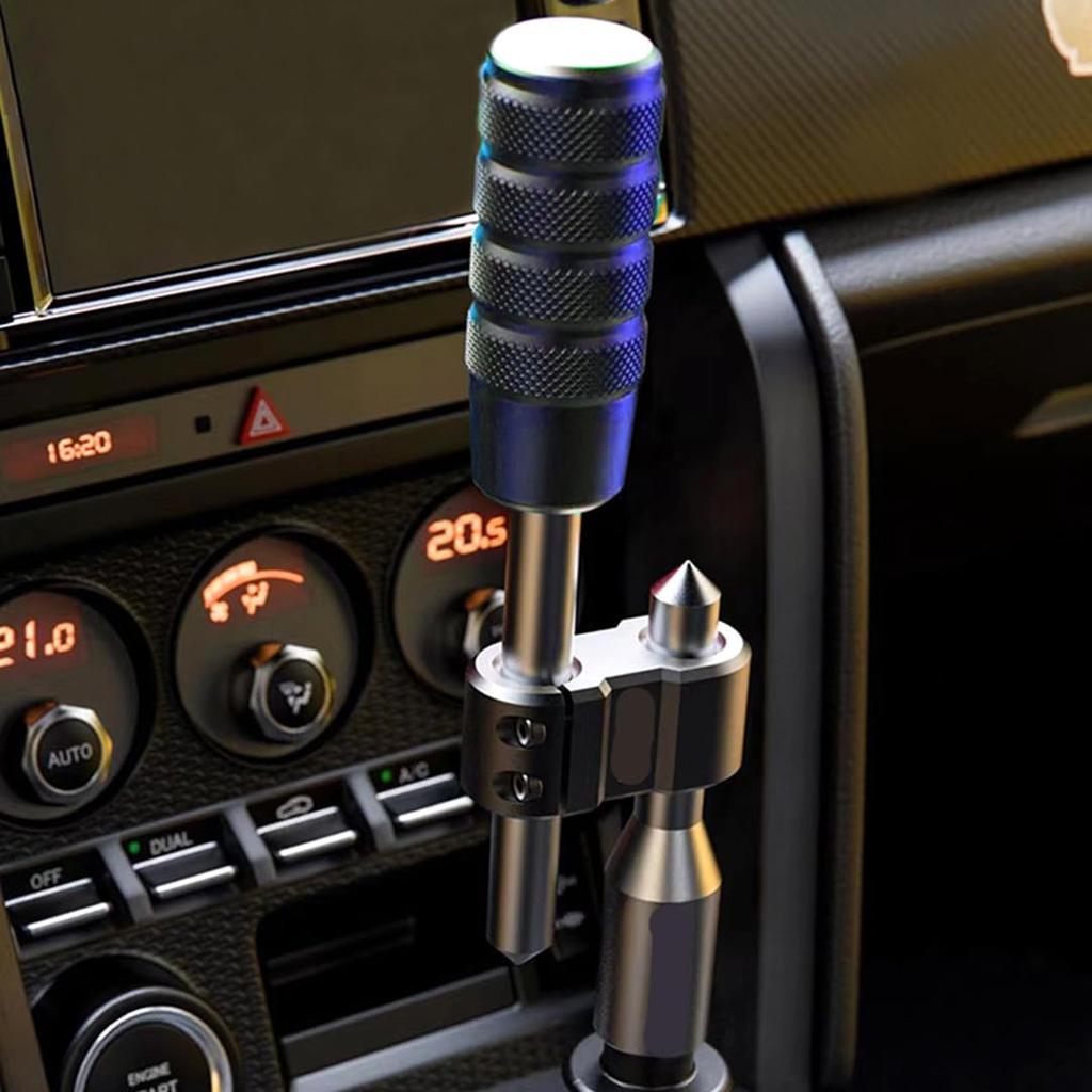 EINEY Shift Knob Shift Lever Universal Replacement Part for Car Gear for Annual Cars and Black x Extension, Extension, Shift, Aluminum, Custom,