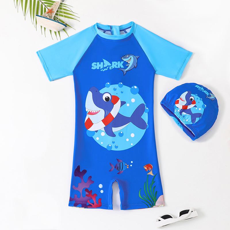 Girls' Summer One-Piece Swimsuit - Professional Hot Spring Swimwear for Kids