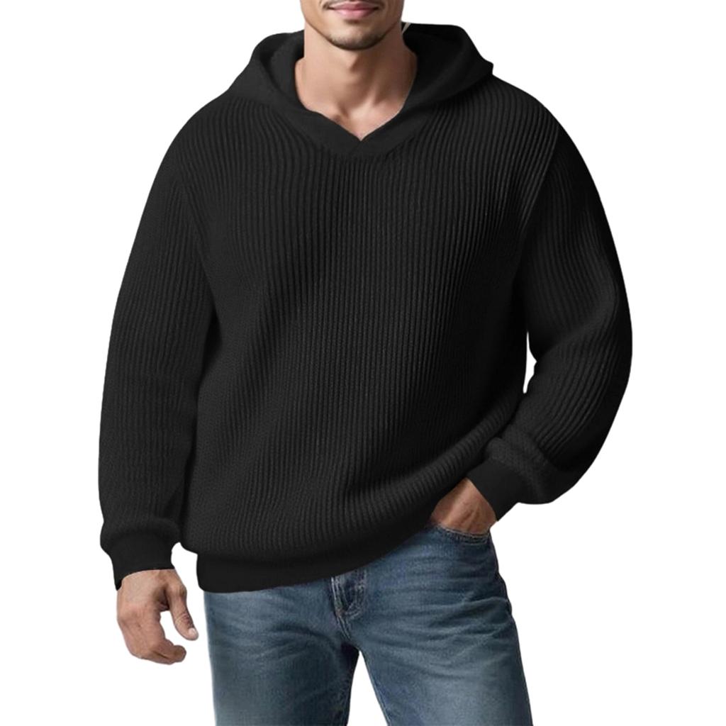 Men's  Leisure  Hooded Hood  Knitting  Sweater