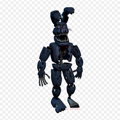 Bonnie Do 4 Five Nights At Freddy'S 4 Nightmare Žehlička na přenos tepla Vinylové záplaty Nálepka na oblečení Vlastní nášivky Omyvatelné záplaty