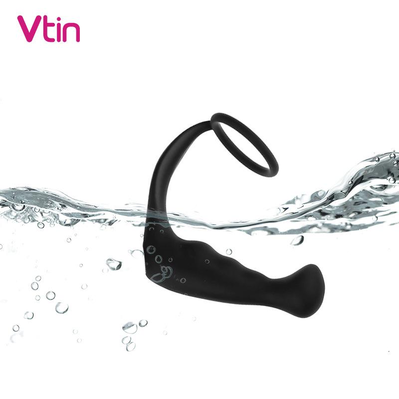 Prostate Massager for Men - Anal Plug & Masturbation Stick for Couples