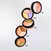 THE SAEM Cover Perfection Triple Pot Concealer 13.5g – 7 Color Correcting Cream Palette for Flawless Coverage & Contouring