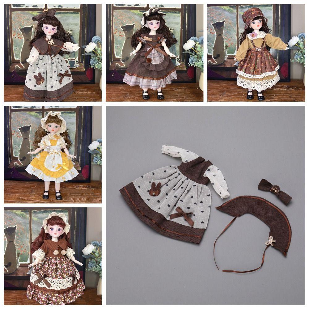 

1/6 SD 30cm Bjd Doll Clothes Exquisite Ball Joint Doll Clothes Dress Up Dolls Clothes BJD Dolls Style 2