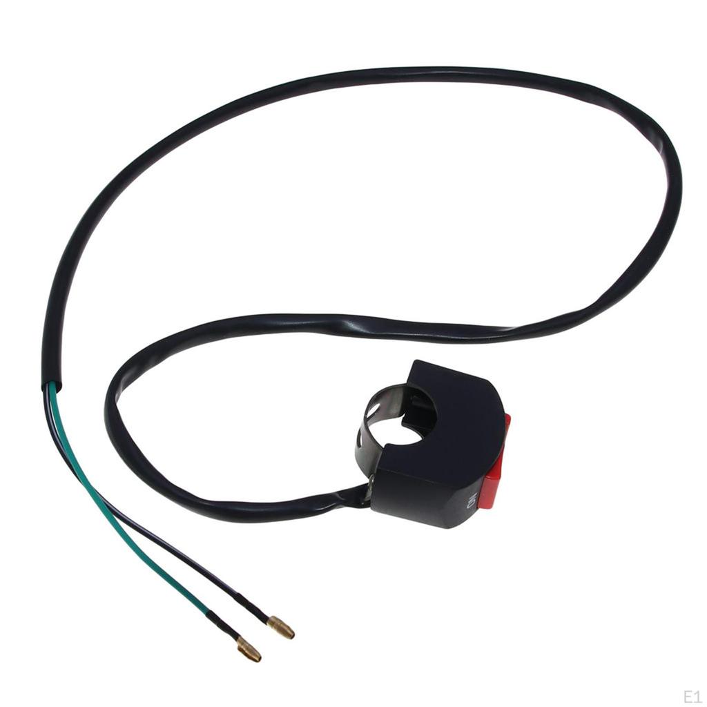 12V Motorbike Handlebar Fog Switch 22mm Direct Replaces Accessories Easily Control Professional