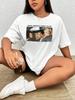 Britney Make America Great Again Grafik T-Shirts Mode T-Shirt Sommer Lässig Übergröße Oberteile Unisex Lustige Reise T-Shirts Streetwear