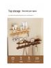 High-Quality Wall-Mounted Entryway Coat Rack with Key Holder and Hanging Hooks for Bags