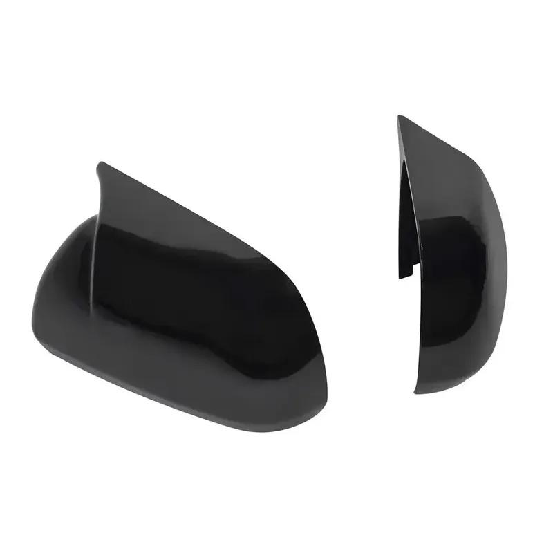 For Toyota Highlander 2008 2009-2013 ABS Car Rearview Side Mirror Cover Wing Cap Exterior Door Housing Trim Adhesive Sticker