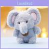 Cute Cartoon Elephant Animal Plush Toy Pendant Keychain For Girls Gift And Bag Decor