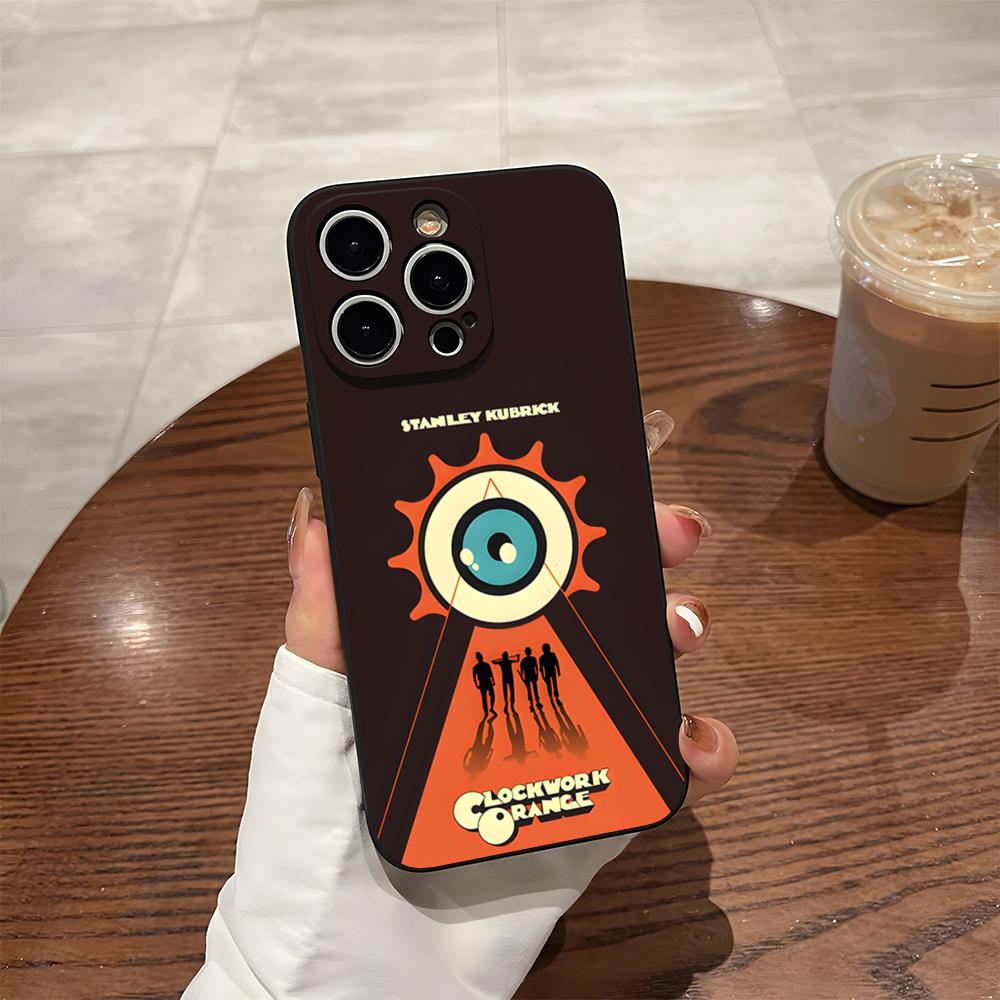 Clockwork Orange Phone Case For Iphone 17 Pro Max 16 Pro Max 15 Pro 14 Plus 13 11 12 Xr X Xs Back Cover