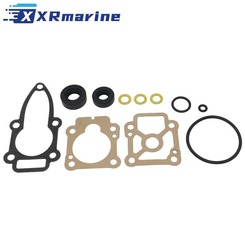 Lower Unit Gasket Set For TOHATSU MERCURY Nissan 2T 6-8-9.9HP 3B2-87321-0 3B2873215M чёрный