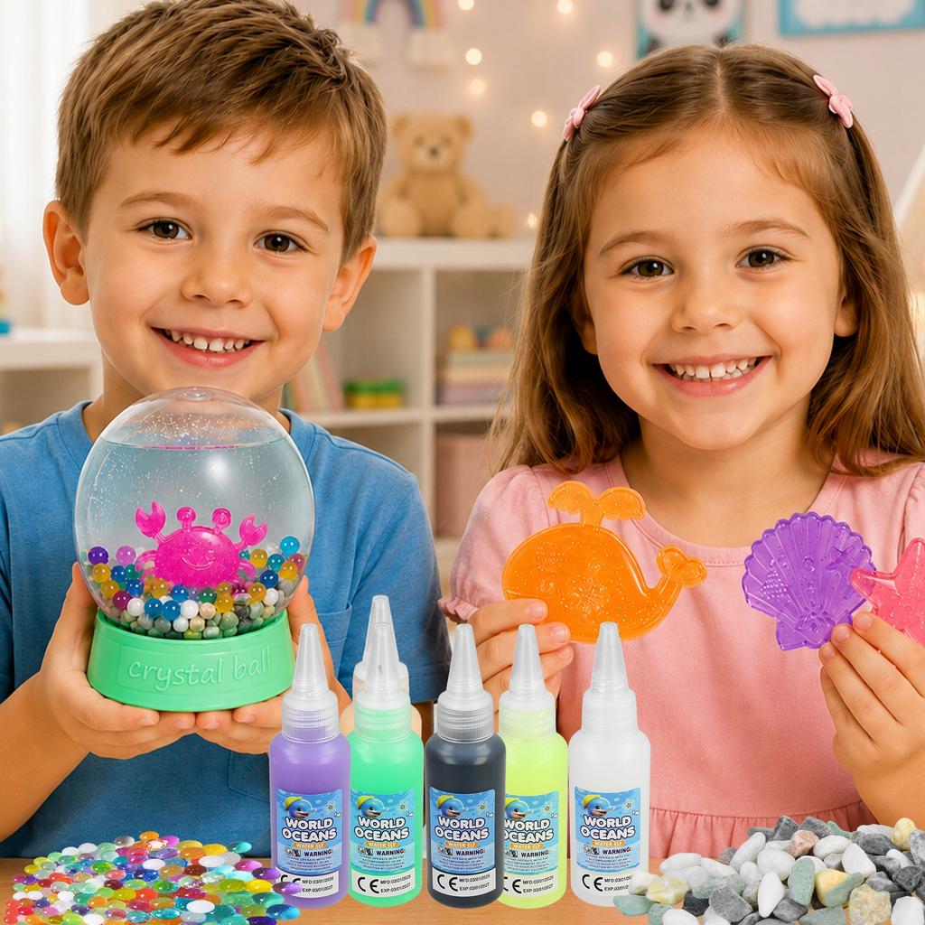 [PACZB] World Oceans Water Elf Figurine Builder Set Z3476