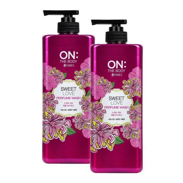 ON THE BODY Sweet Love Perfume Body Wash 900g x 2 (15235936)