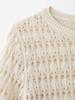 2026 Spring European & American Women's Hollow Knit Top