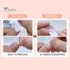 1 Set Wearable False Nails DIY Nail Art Kit with Glue & Nail File Press-on Nails Waterproof Gel Fake Nails Full Cover French Tips Artificial Nail