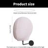 Practical Space Saving Fabric Covered Head Model Wall Hat Display Storage For Wigs And Hats Beauty Salon Equipment
