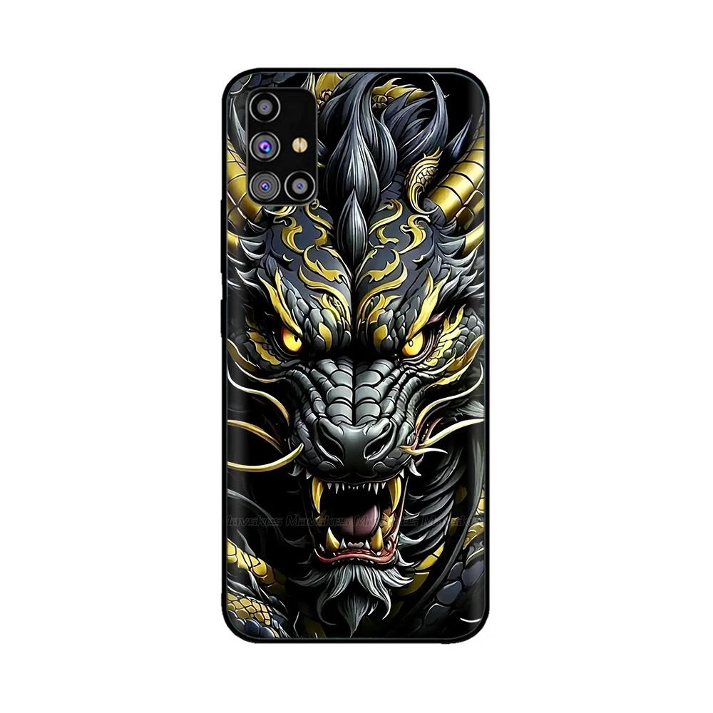Shockproof Cover For Samsung Galaxy A51 Case Animal Painted Soft Silicon Cover For Samsung A51 Case A 51 4G 5G Bumper Shell Para