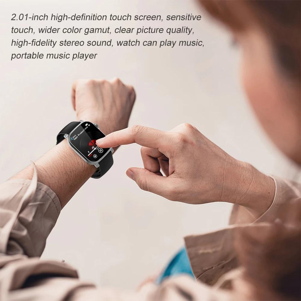 NEW Smart Watch MP3 Player Bluetooth 5.4 Connected Phone HIFI Music Fitness Sports Bracelet,Video,Heart Rate Monitor Sport Smart Watch