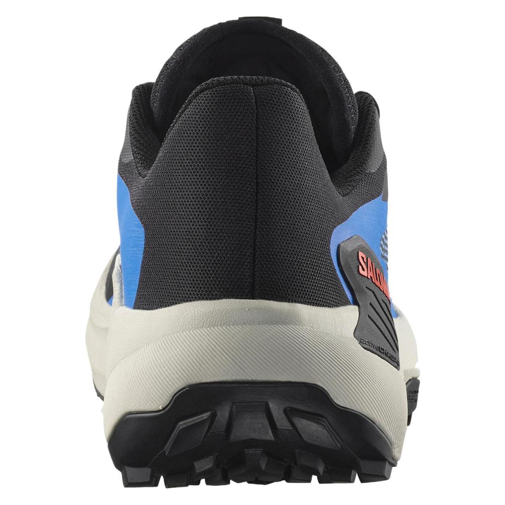 SALOMON Genesis Fashion Fabric Synthetic Leather Cushioning Low Top Running Shoes Men Sneaker Black Blue Red 478077