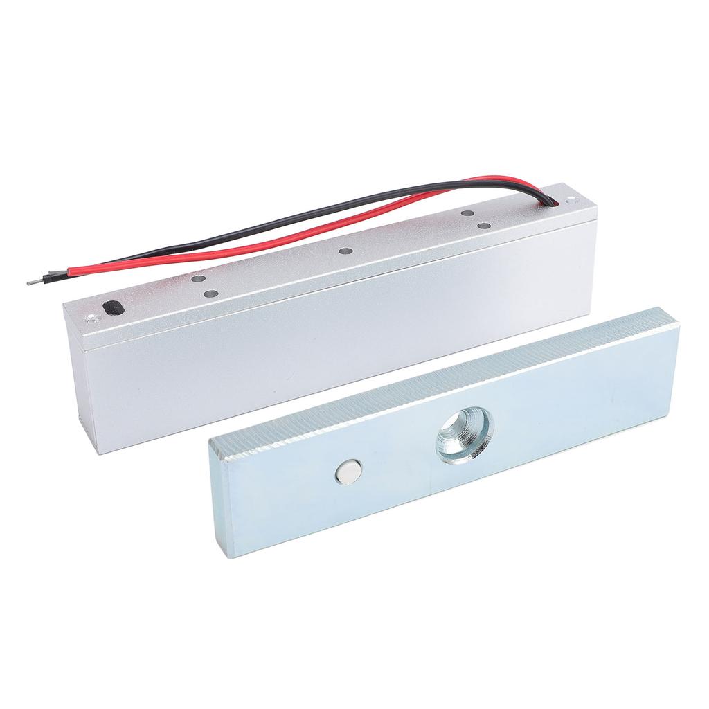 Electric Magnetic Lock 180KG/350lbs Holding Force Fail Safe NC Mode 12V Electromagnetic Door Lock Kit System for Access Control System