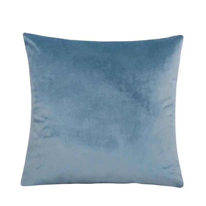 Bedroom Velvet Case Pillow Throw for Sofa Cover Square Pillowcase Cushion Decorative 40x40/45x45/50x50/30x50/55x55/60x60cm