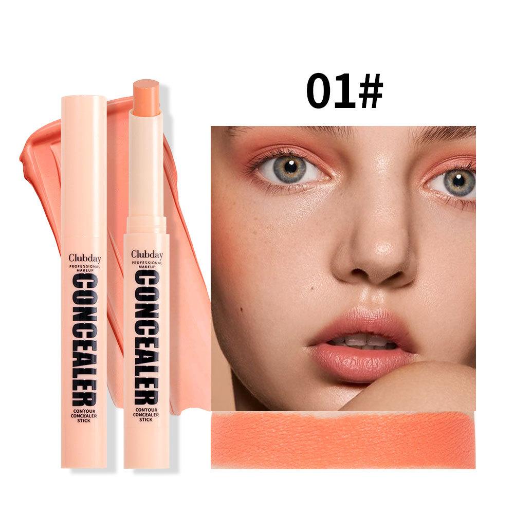 Facial Makeup Matte Natural Shadow Three-dimensional Contouring Stick Spot and Acne Mark Concealer Stick