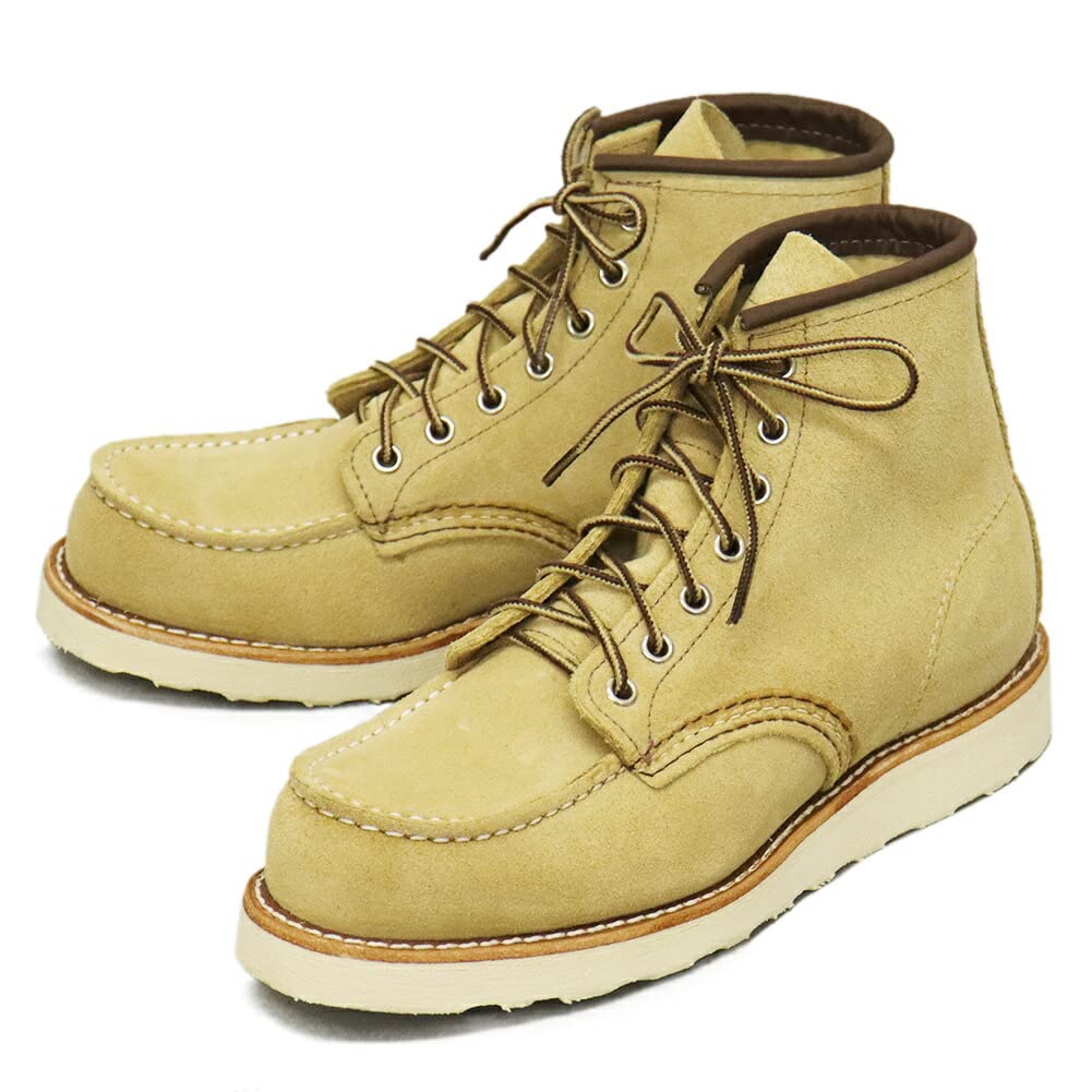8833 6inch Classic Moc 6inch Mock Toe Boots Hawthorn Abilene Rough Out 25cm [Red Wing] US7D-Approx.