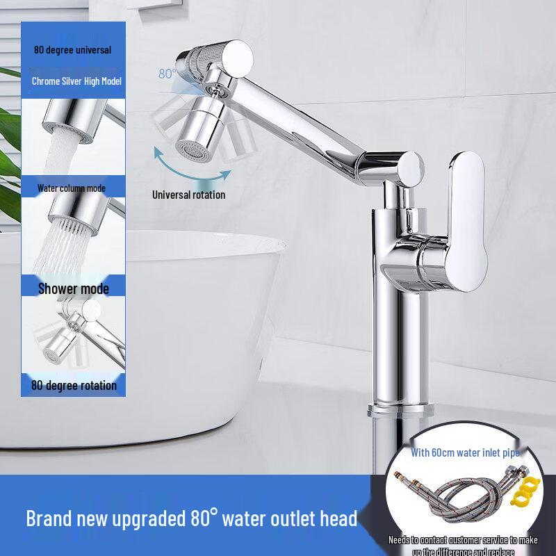 TLXT Bathroom Basin Mixer Faucet with Swivel Head