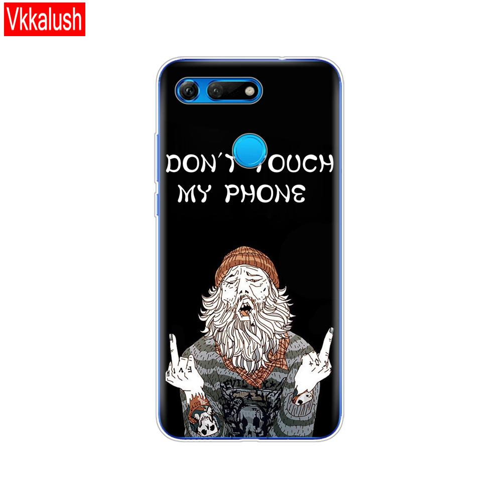 Silikonhülle für Huawei Honor View 20 V20 Hülle TPU Funda Weiche Silikonhülle für Honor V20 Capa Niedliches Tiermuster