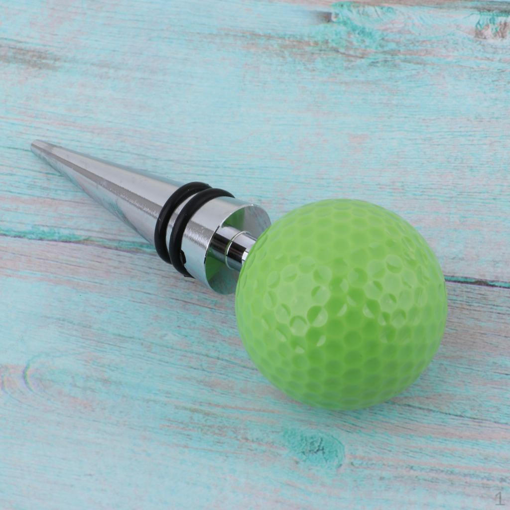 

and Beverage Bottles Stoppers Golf Design Colors зелёный