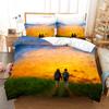 King Quen Lovers Beding Set Single Twin Ful Quen King-Sized Dimensionsd Dimensions Lover Oil Painting Bed Linen Set Aldult Kid Bedrom Duvetcover 012